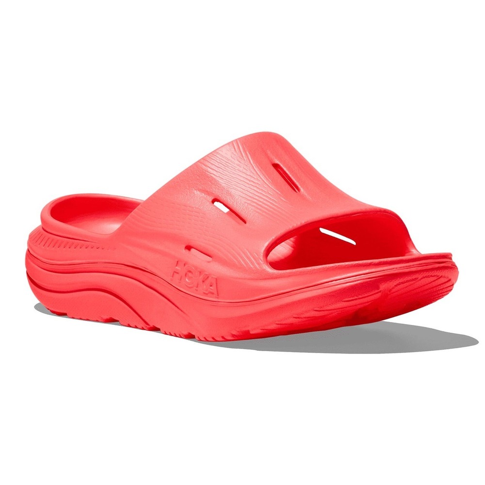 Hoka Ora Recovery Slide 3 Orange Mens Sandals size 14